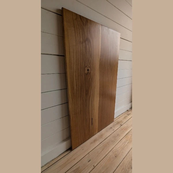 Character Oak Desktop - Wide‑Board Solid Oak Desk - Made to Order